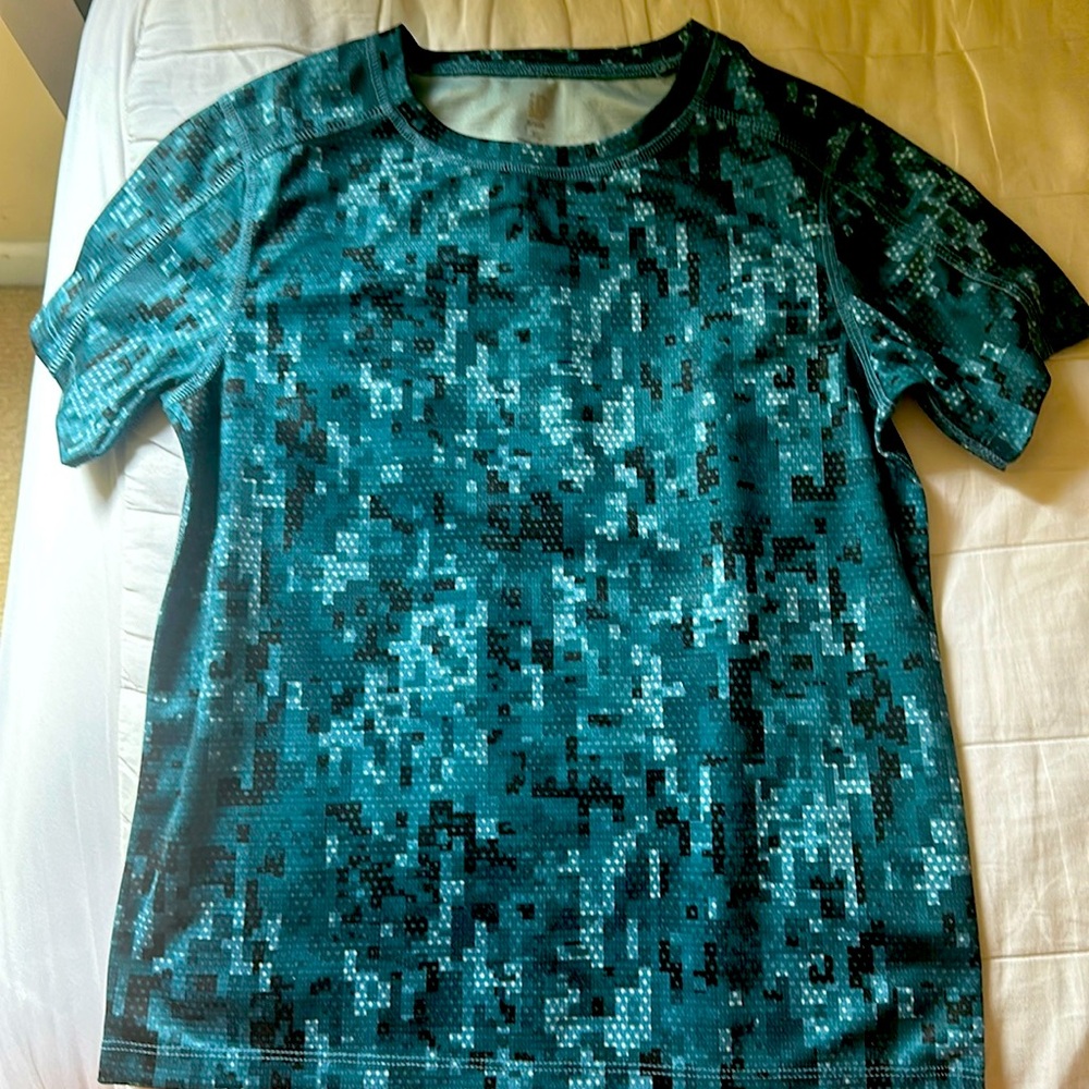Blue workout shirt!!